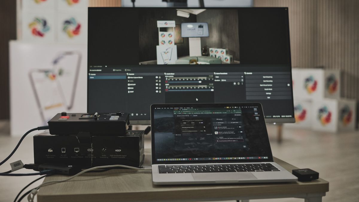 A digital content production workstation